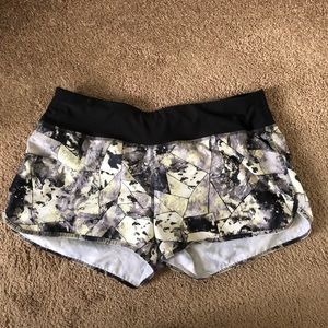 Speed shorts with built in underwear